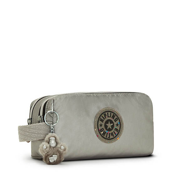 Kipling Garri Pouch Väska Silver | SE 1319TC